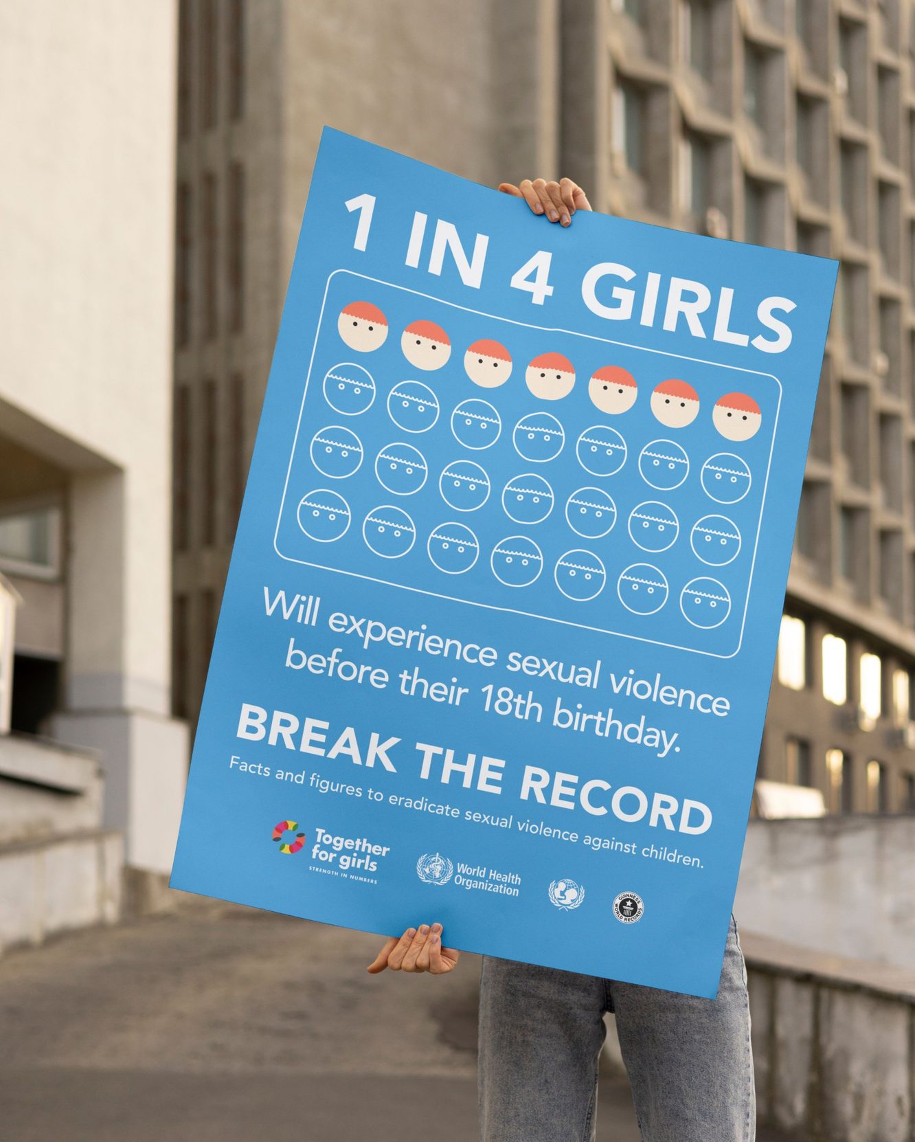 1 in 4 girls poster